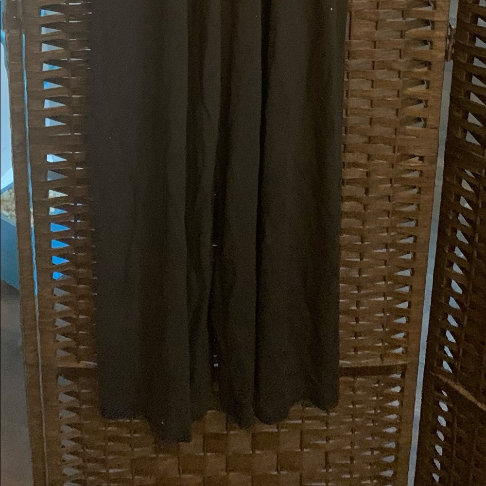 Black one piece spaghetti strapped romper